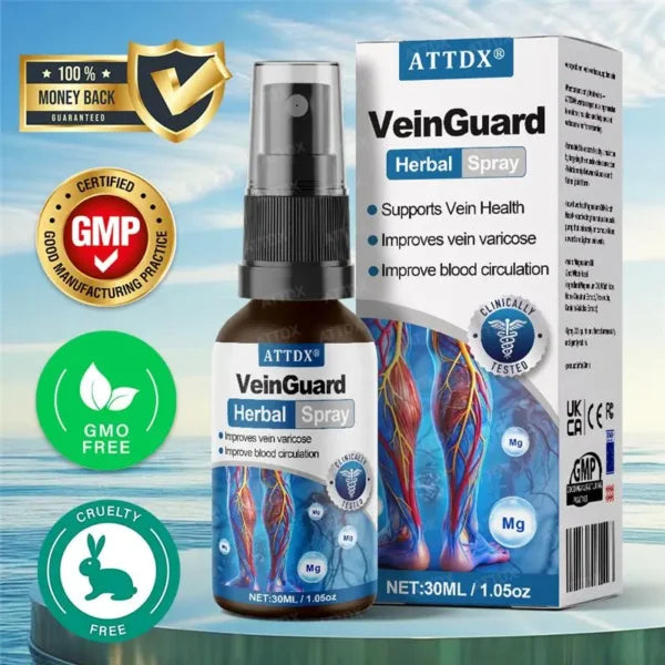 ATTDX® VEINGUARD Herbal Spray  Made In USA