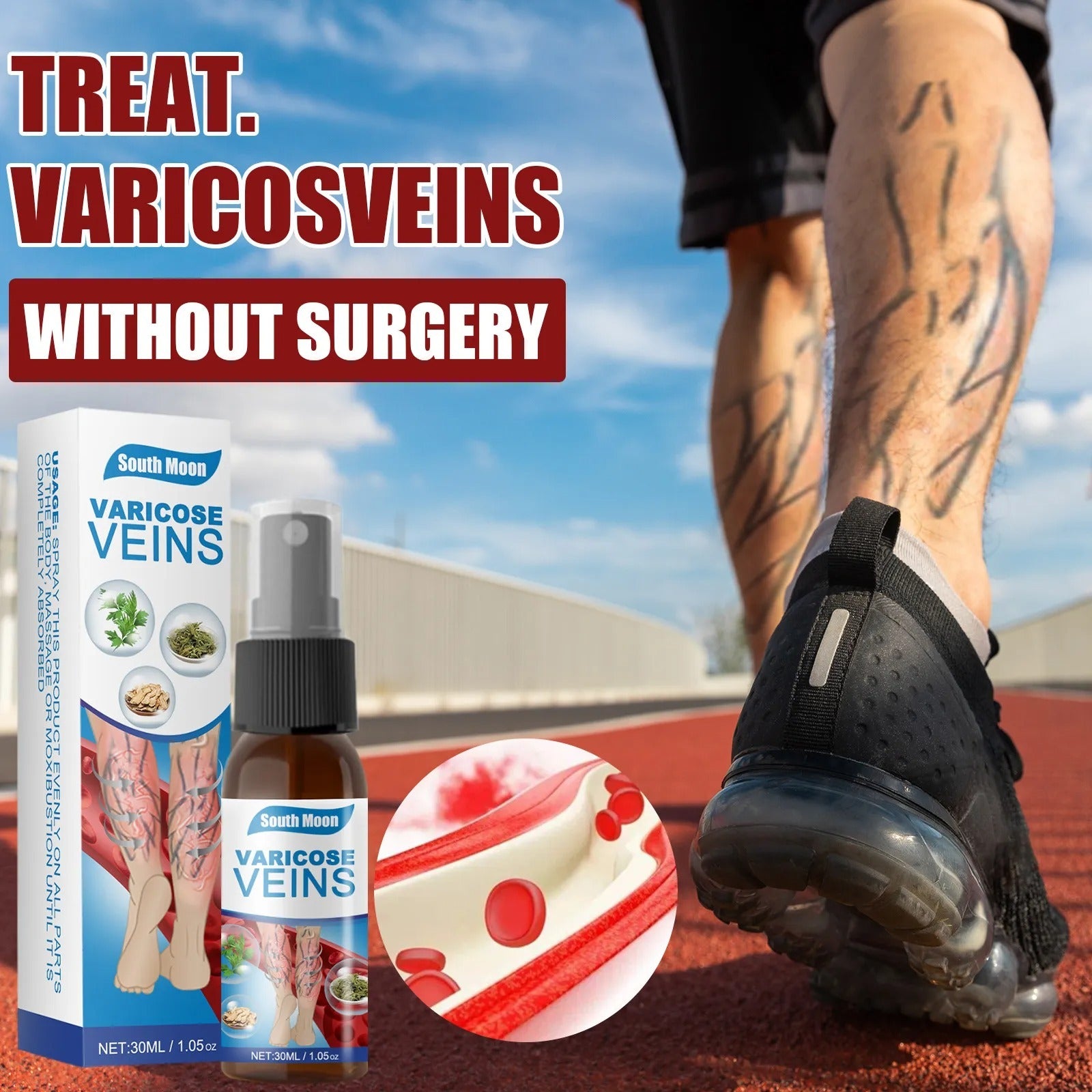South Moon Varicose Veins Spray